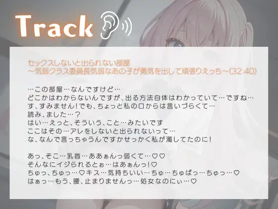 [きむりのないしょばなし]セックスしないと出られない部屋～気弱クラス委員長なあの子が勇気を出して頑張りえっち～