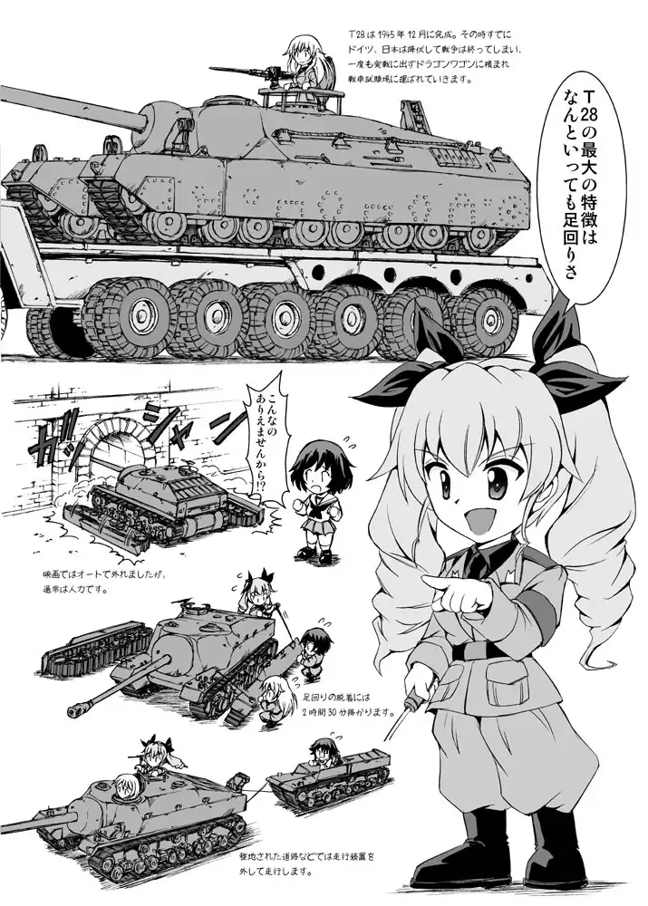 [オペレーション・ボックス]重自走臼砲カールと重突撃戦車T28