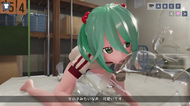 [俺の3Dエロ]【動画版あり】【リアルタイム3Dゲーム＆動画バージョン】体育倉庫で後輩ちゃんに搾られる3D