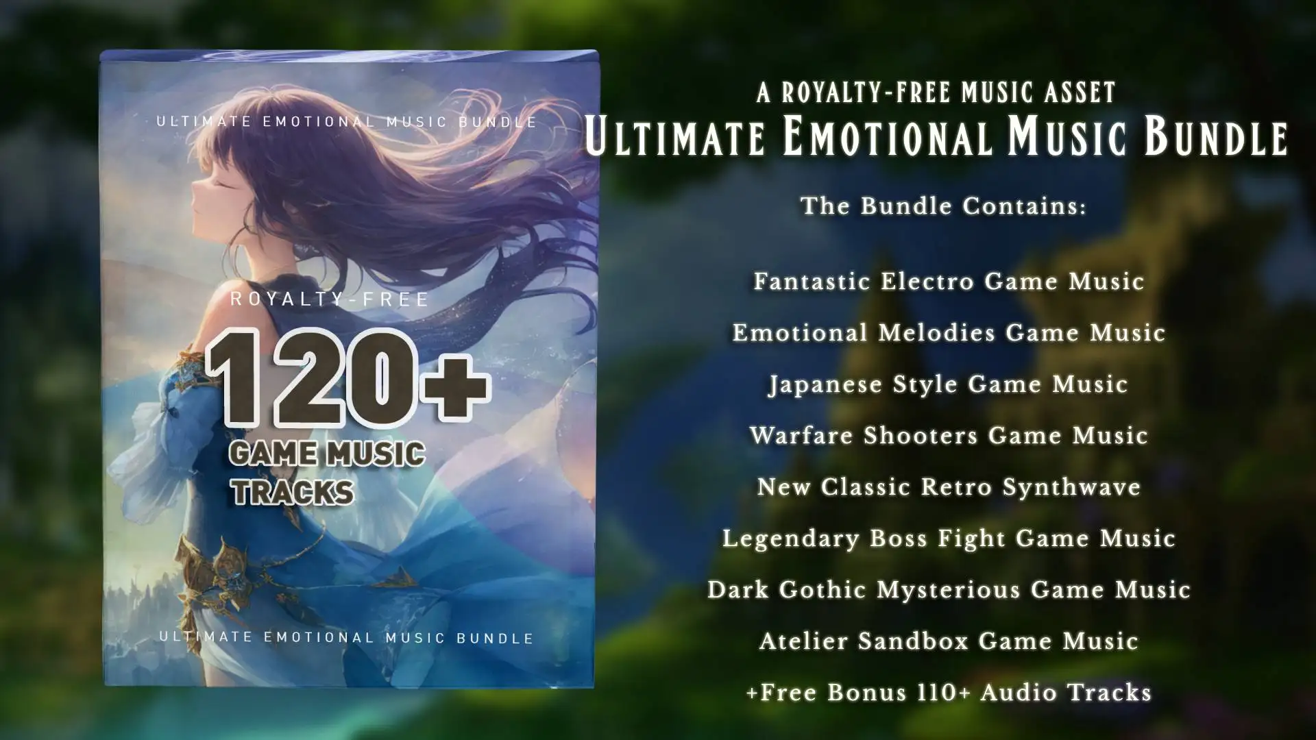 [SOUND AIRYLUVS]【BGM素材バンドル】Ultimate Emotional Music Bundle