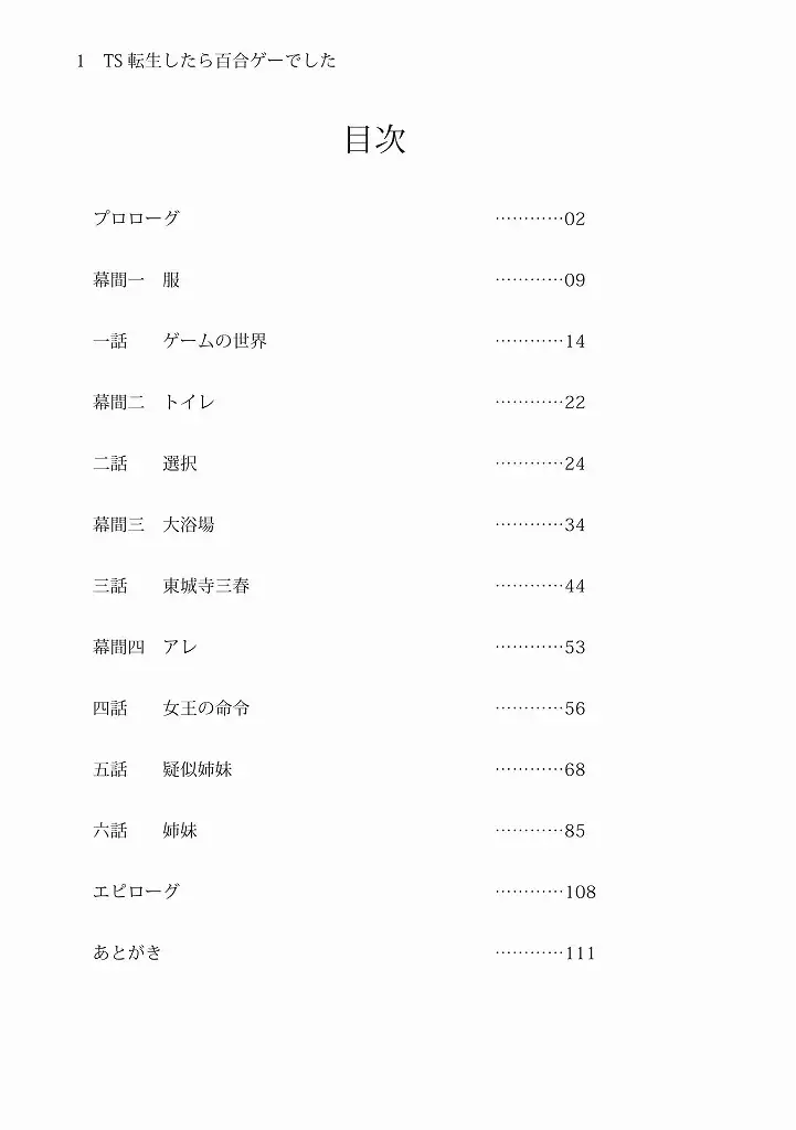 [雪月楓花]TS転生したら百合ゲーでした