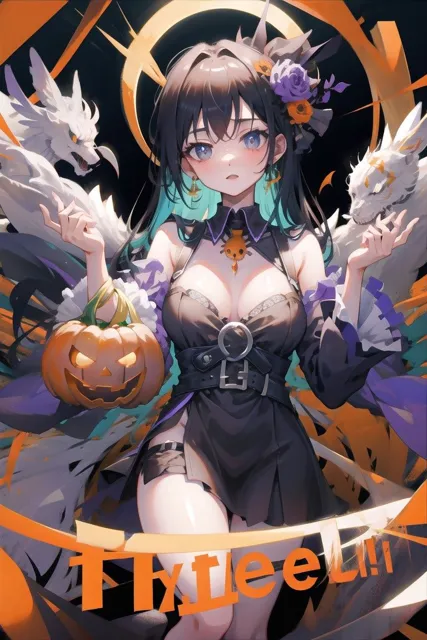 [maria.ai.art]ちょっとえっちなハロウィンナイト