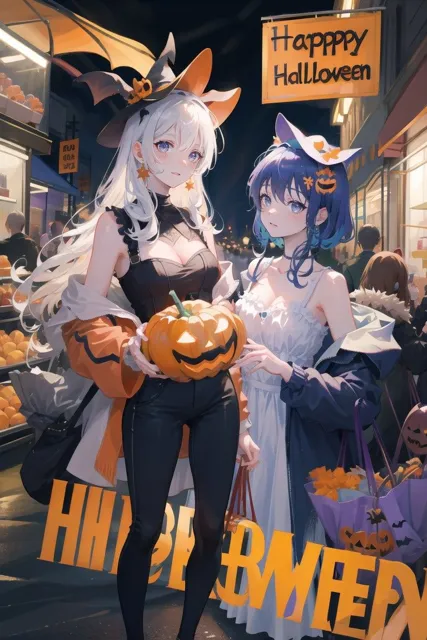 [maria.ai.art]ちょっとえっちなハロウィンナイト