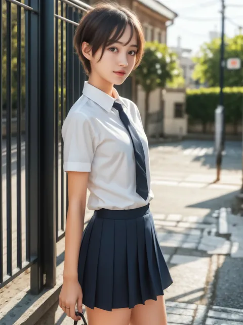 [R-factory]AI美女写真集 透視眼鏡 学校編