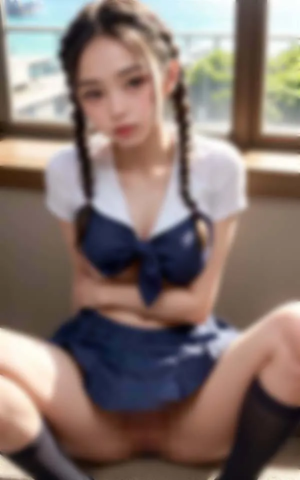 [高画質妄想写真集]【90%OFF】貧乳制服美女集175集