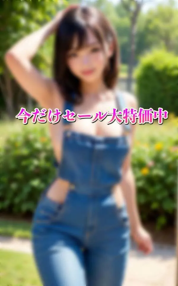 [高画質グラビア写真集]【90%OFF】裸にオーバーオールのS級美女