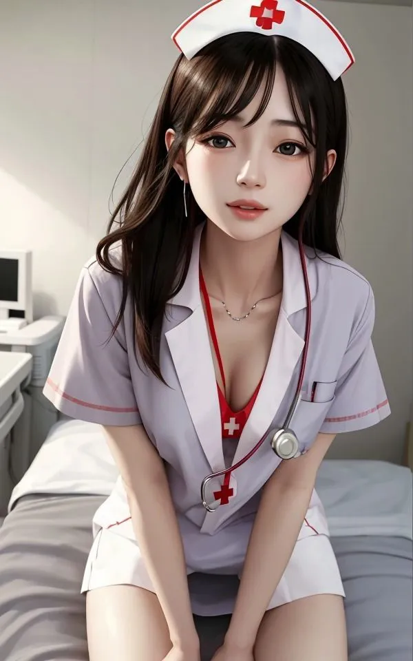 [メロりーな]病院で可愛い童顔ナースに看病されたい 巨乳看護師と秘密の時間