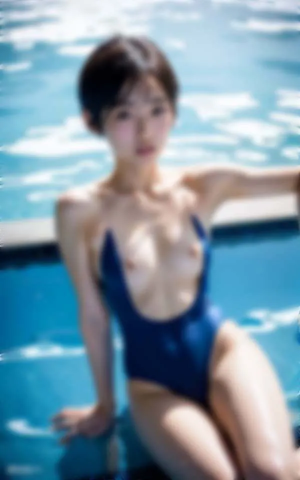 [高画質妄想写真集]【90%OFF】可愛すぎる水泳選手と 大人気妄想シリーズ