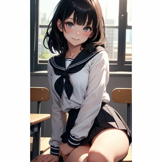 [美少女]かわいい女の子がミニスカでパンチラしてくる