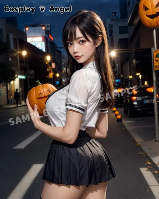 [Cosplay Angel]ハロウィンコスプレS級美女へ問答無用中出しセックス