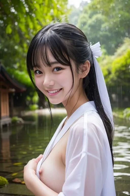 [AiRealGirls]AI生成美少女写真集 vol1 神社美女