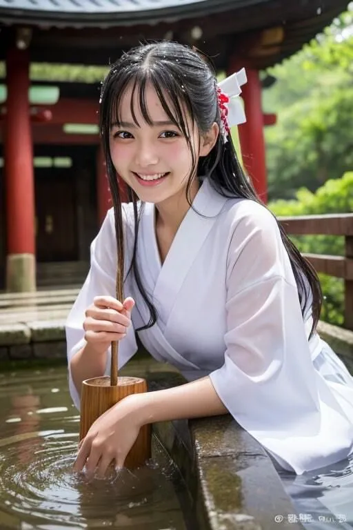 [AiRealGirls]AI生成美少女写真集 vol1 神社美女