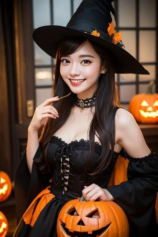 [AiRealGirls]AI生成美女写真集 vol4 ハロウィン美女