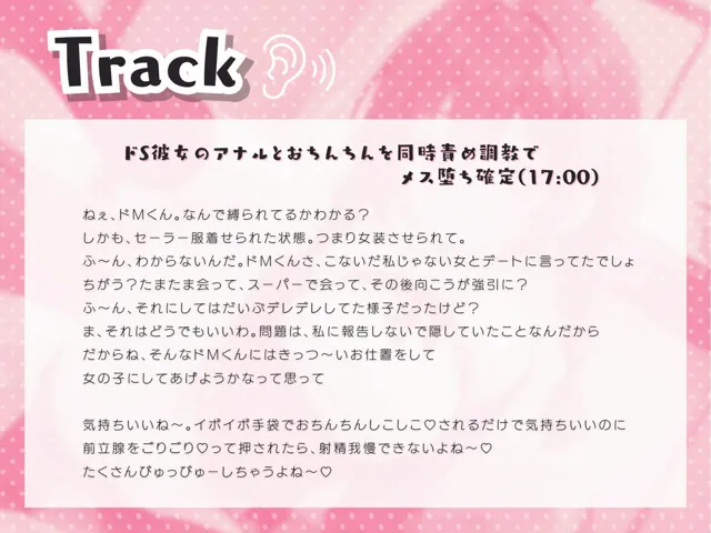 [いたずらえっち 〜性癖よ恍惚なれ〜]ドS彼女のアナルとおちんちんを同時責め調教でメス堕ち確定