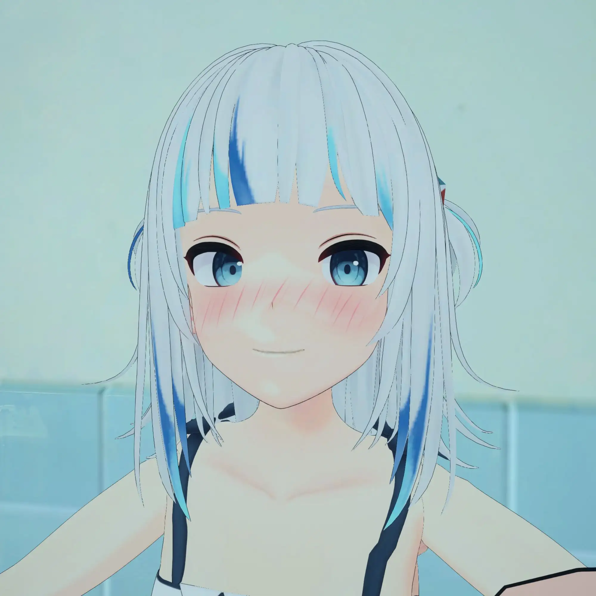 [あーるあーるあーる]【VR対応】サメちゃんと学校のトイレでえっち【日本語/English】