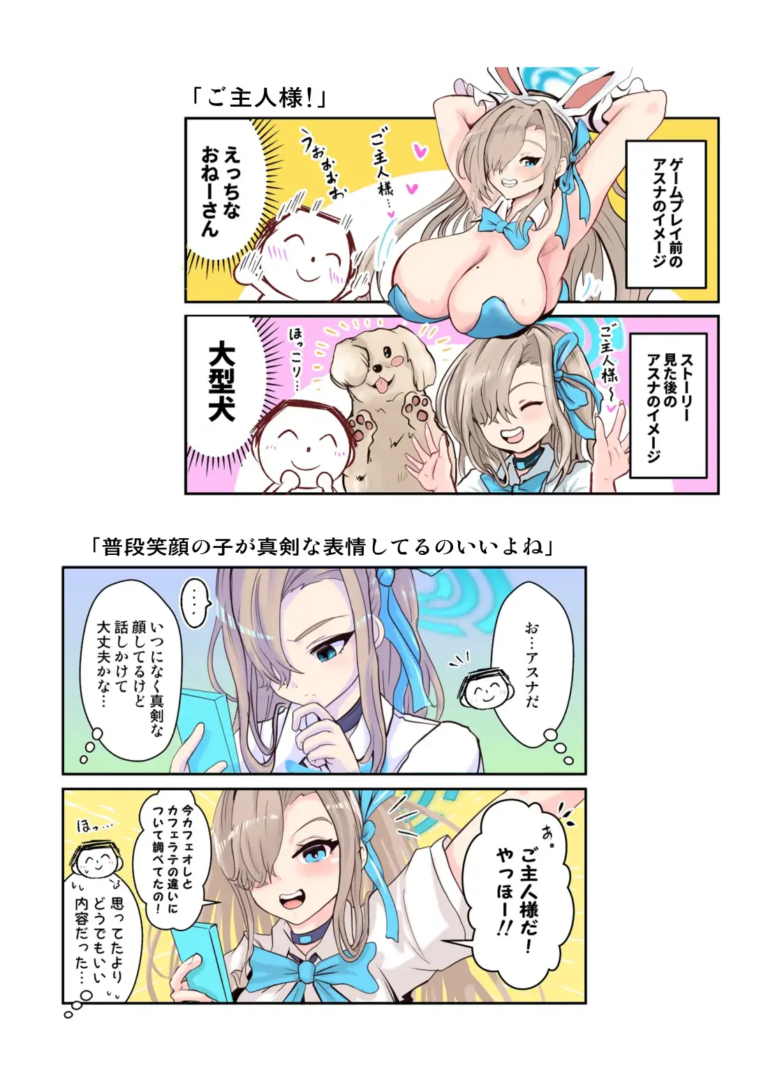 [ソーダ販売所]そーだブルアカ漫画集