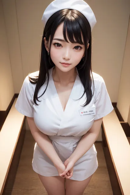 [てんむPictures]AI美女の看護師画像集