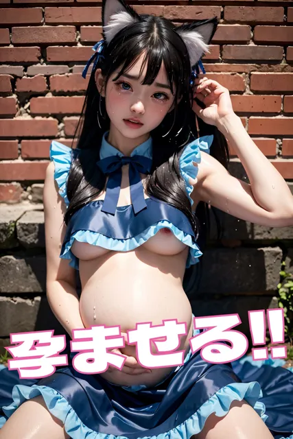 [スタープロダクション☆]超大量！！猫耳アイドルをガッツリ中出しで孕ませた時の写真