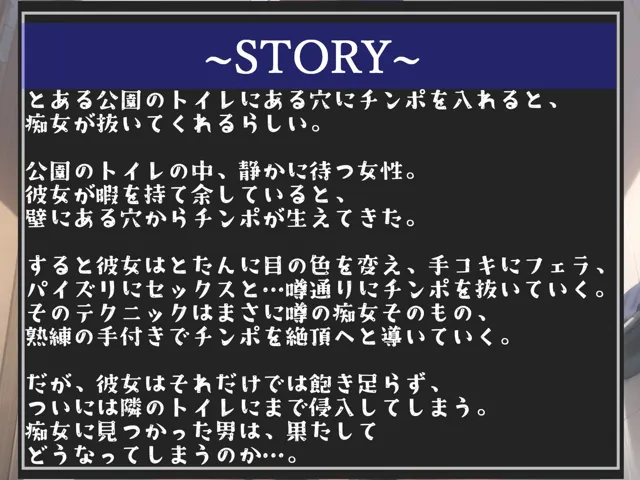 [しゅがーどろっぷ]【10%OFF】【新作価格】【オホ声】ア’ア’ア’ア..ち●ぽうめぇぇ..壁の穴にち●ぽを入れたら爆乳痴熟女が熟練テクでヌイてくれるという噂のトイレ【プレミアムフォーリー】