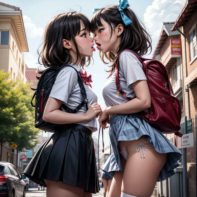 [禁断エクリプス]百合カップルの愛情表現