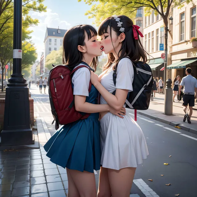 [禁断エクリプス]百合カップルの愛情表現