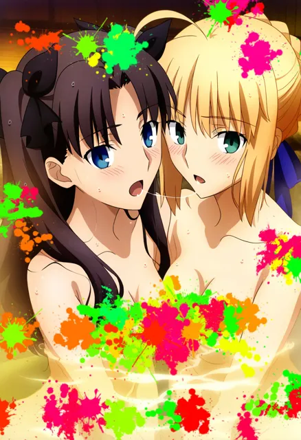 [ある]Fate Saber ＆ Rin