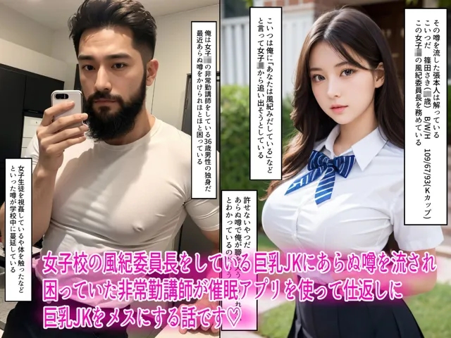 [春風アイランド]生意気な巨乳JKを催●で寝取ってメスにする話