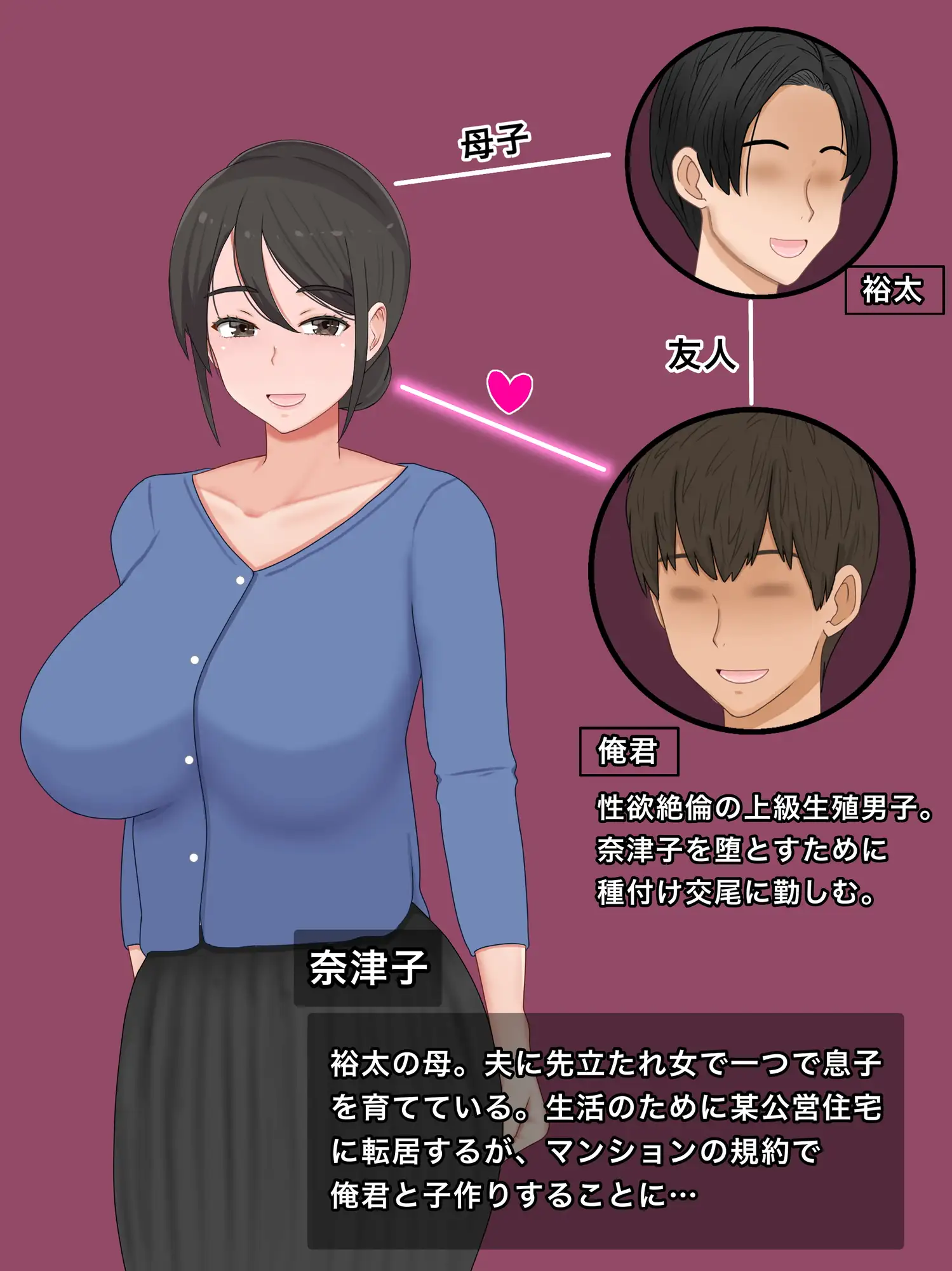 [西門家]息子の友達と種付けセックス 子作りマンションの巨乳母