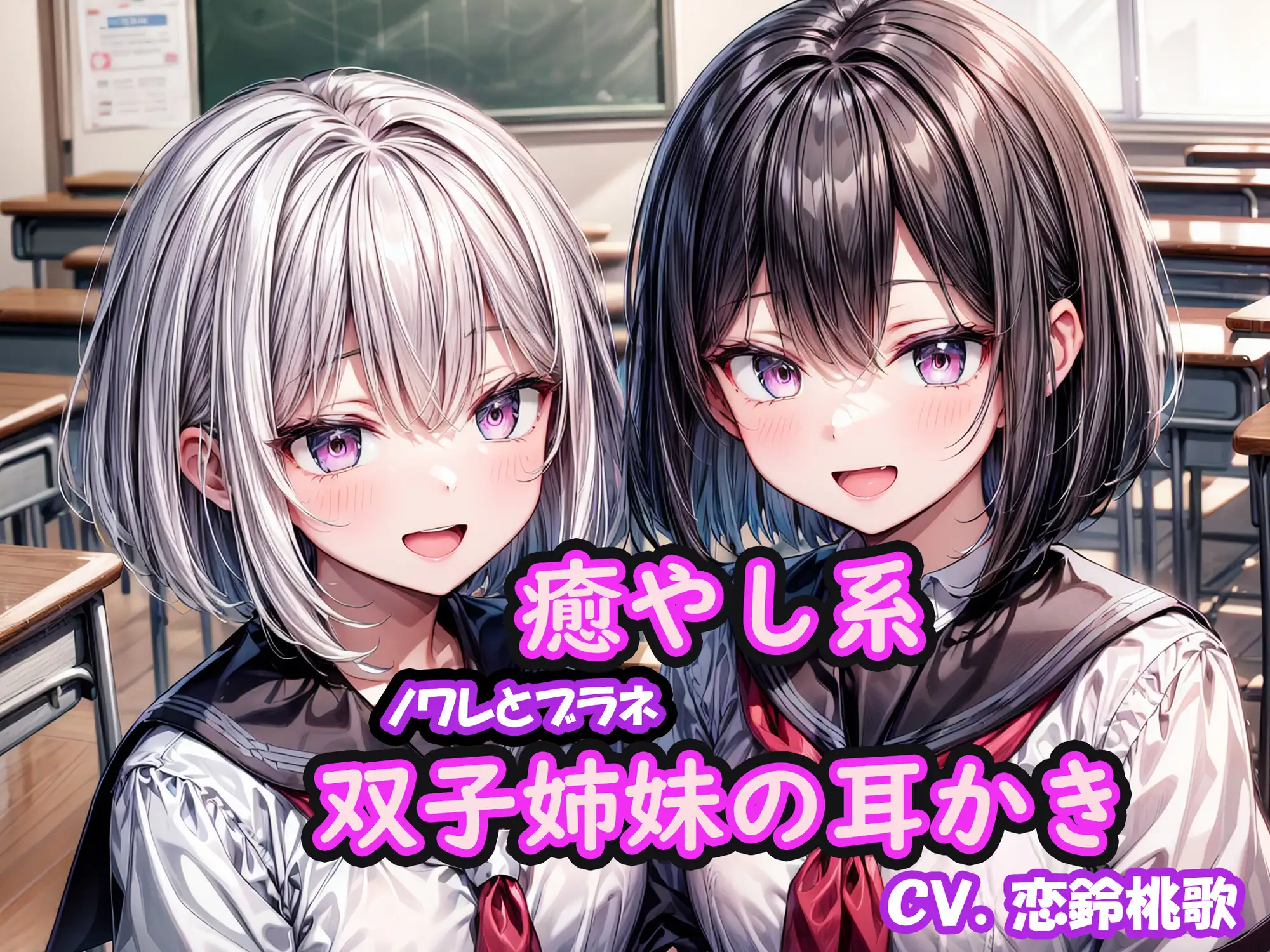 [YUMA FACTORY]【期間限定50%オフ】クールと癒し系双子姉妹の耳かき～ノワレとブラネ【CV.恋鈴桃歌, KU100】