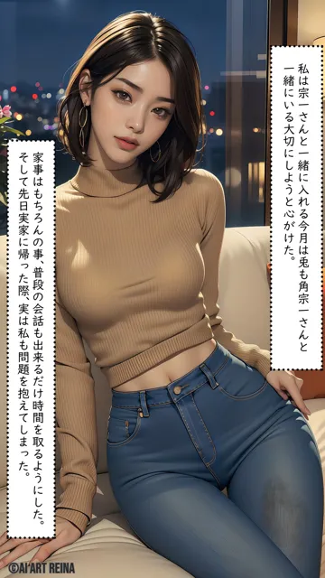 [AI＆ART Reina]寝取られ美人妻＜遥香＞No.22〜28