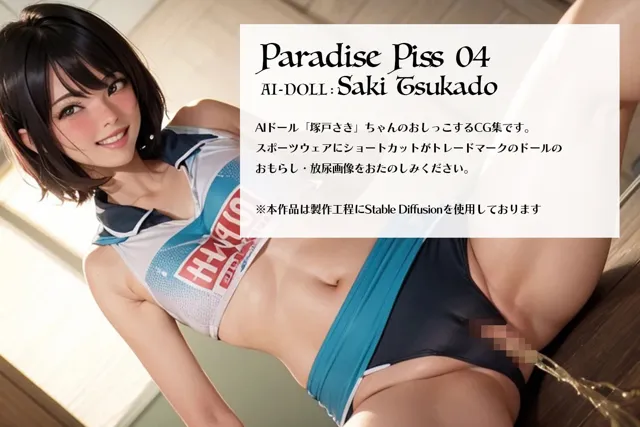 [elegirl publishing]Paradise Piss 04｜AI DOOL : Saki Tsukado （塚戸さき）