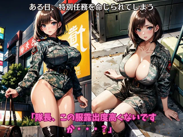 [okita]【50%OFF】性欲処理任務につく女軍人ちゃんの日常〜上官命令に逆らえず肉便器堕ち