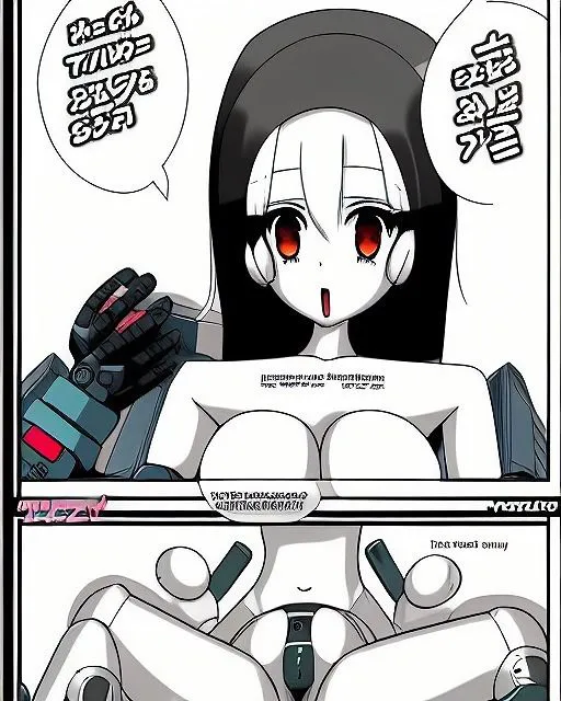 [ROBOTITS]おっぱいロボット漫画用の下書き原稿データ集011（画像400枚、商用利用OK）