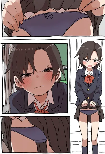 [AIさんとアルエさん。]嫌な顔で恥じらいながらパンツを見せて欲しい 1: 学校と制服