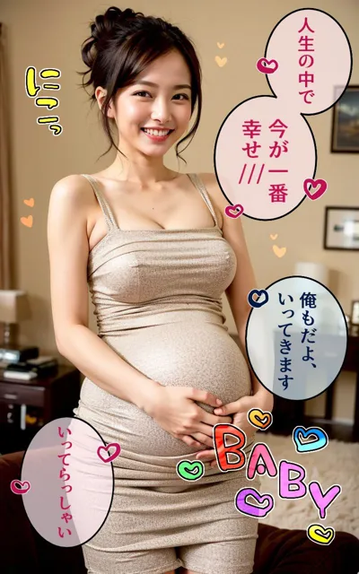 [かぞくまんが2（未亡人母の過去）]【95%OFF】【超高画質グラビア写真集】妊婦の未亡人母下着。最高の100枚