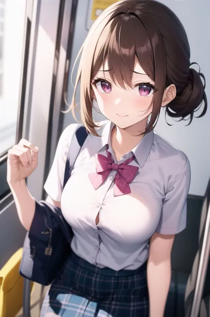 [AniyA]JK LEAKS 12 - 通勤電車でみかけるあの娘編 -【おまけアニメ付】