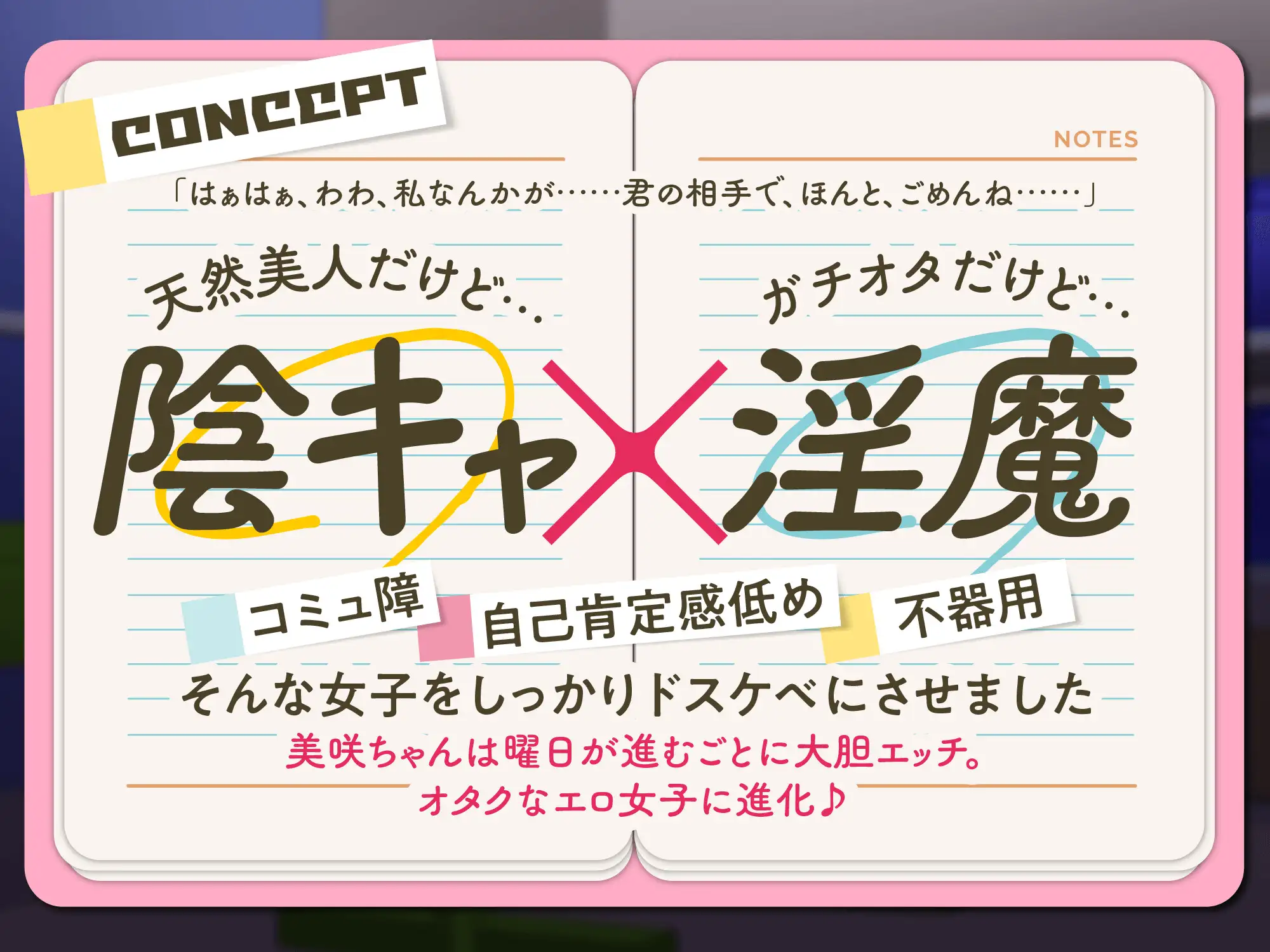 [劇団チェリー]〜オタクの淫魔日記〜 ぼっちJKがいきなりサキュバスになったけど男友達いなくてムラムラして困ってます。どうしたら良いですか?