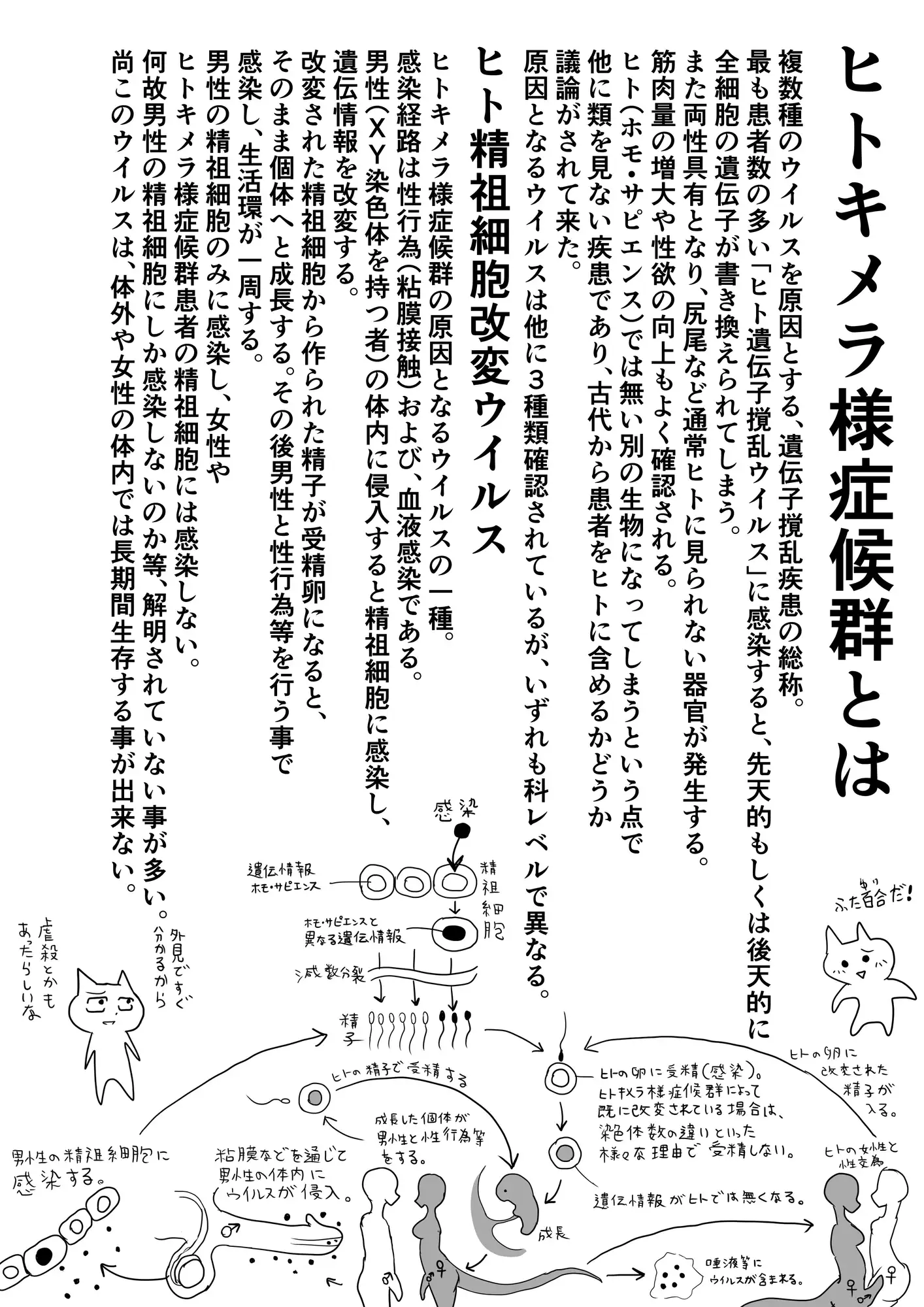 [傘バスカ]ヒトキメラ様症候群まとめ2023年5〜8月