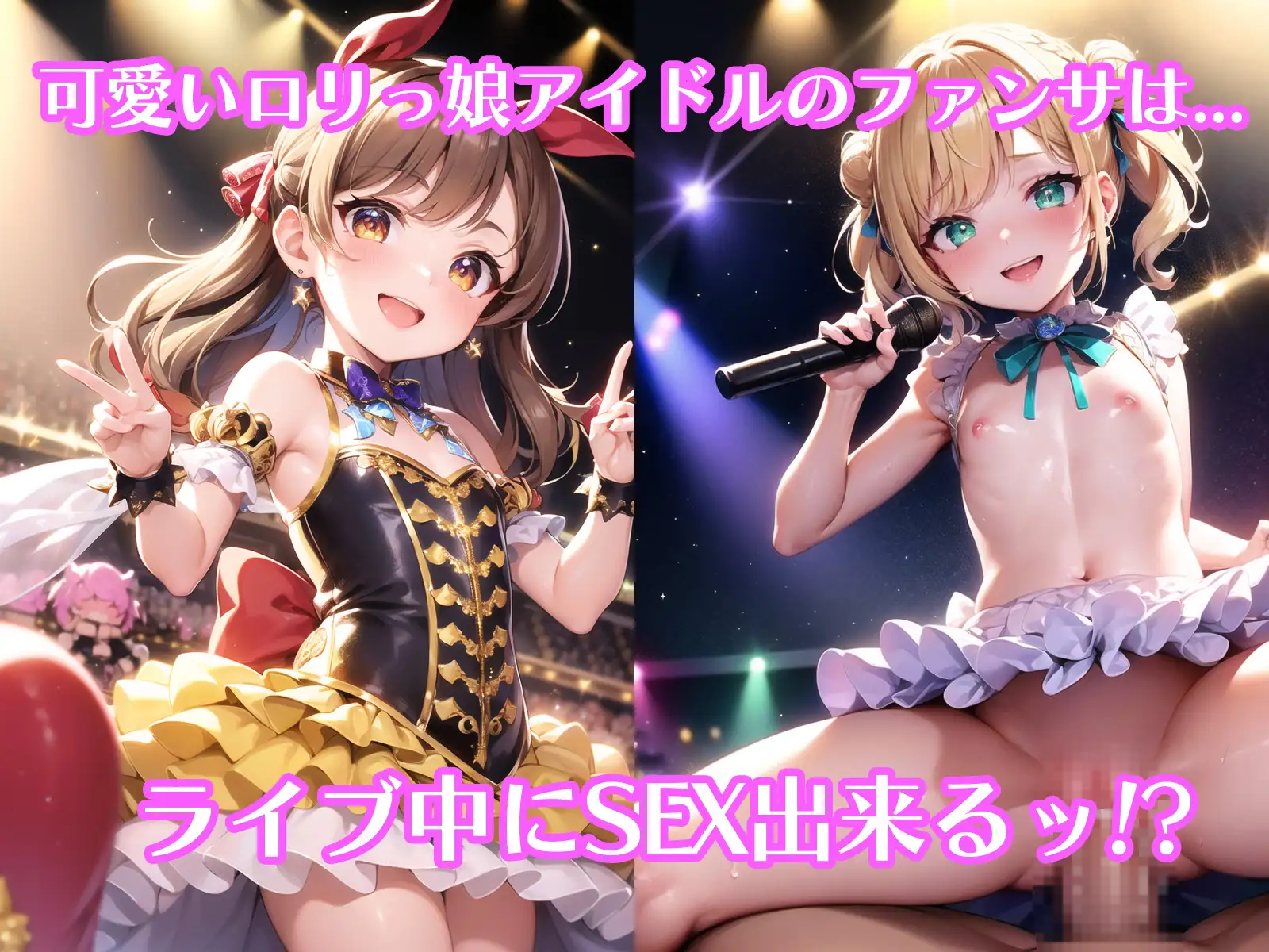 [あんぷりふぁー]今ヤレるロリアイドル 〜参加型SEXライブ!〜