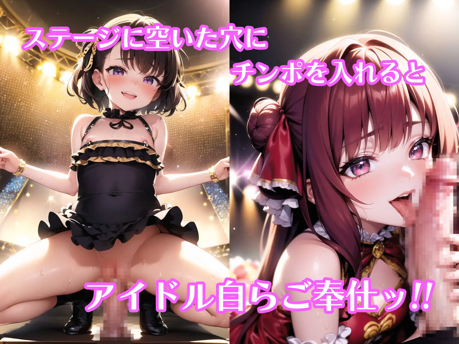 [あんぷりふぁー]今ヤレるロリアイドル 〜参加型SEXライブ!〜