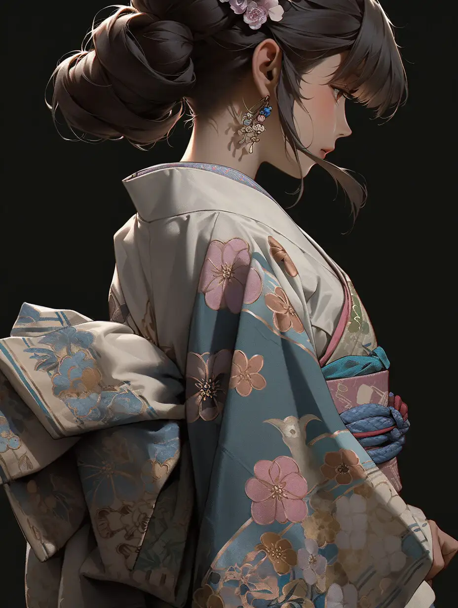 [海月屋]【古き良き日本文化】着物少女【209枚】