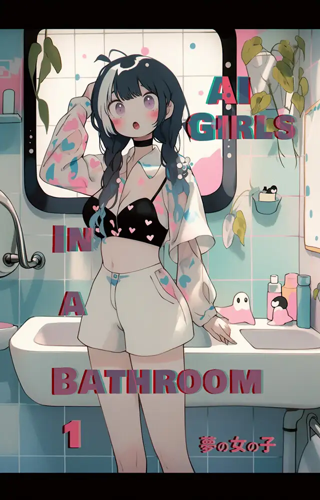 [夢の女の子]AI Girls In A Bathroom