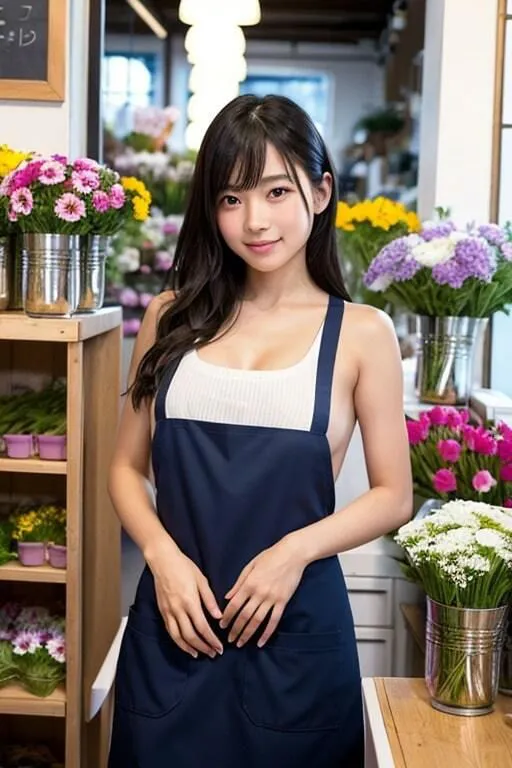 [Ai Girls Collection]AI生成美女写真集 vol25 花屋美女