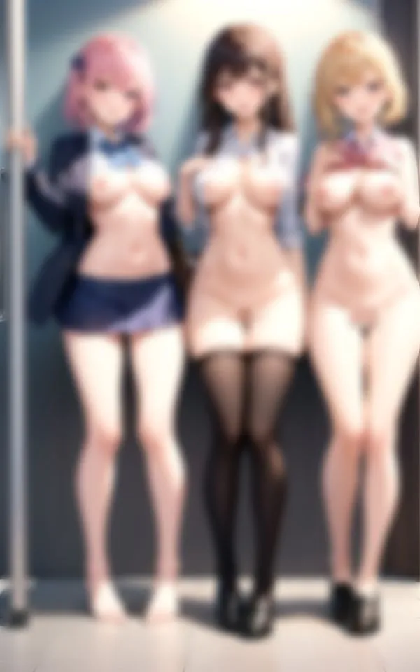 [高画質-LABO]SSS級巨乳の美少女〜みんな裸で集合写真！！みんな一緒ならおっぱいも見せれるよっ