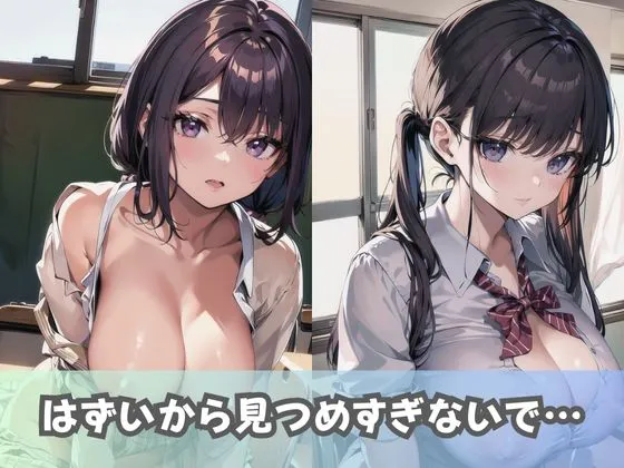 [美女AIコレクション]【爆乳女子校生】Kカップ以上！超巨乳の女子校生しか入学できない女子校の風景