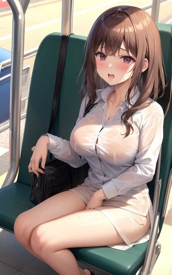 [I LOVE AI]【90%OFF】車内で発情しちゃった濡れ濡れ美女の末路…。