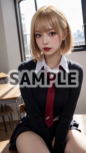 [AI愛create]金髪JK「あいちゃん」のハメ撮りヌード写真集