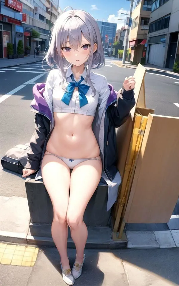 [AI アイドル]【90%OFF】ロリロリな家出娘がエッチな写真でお小遣い稼ぎ