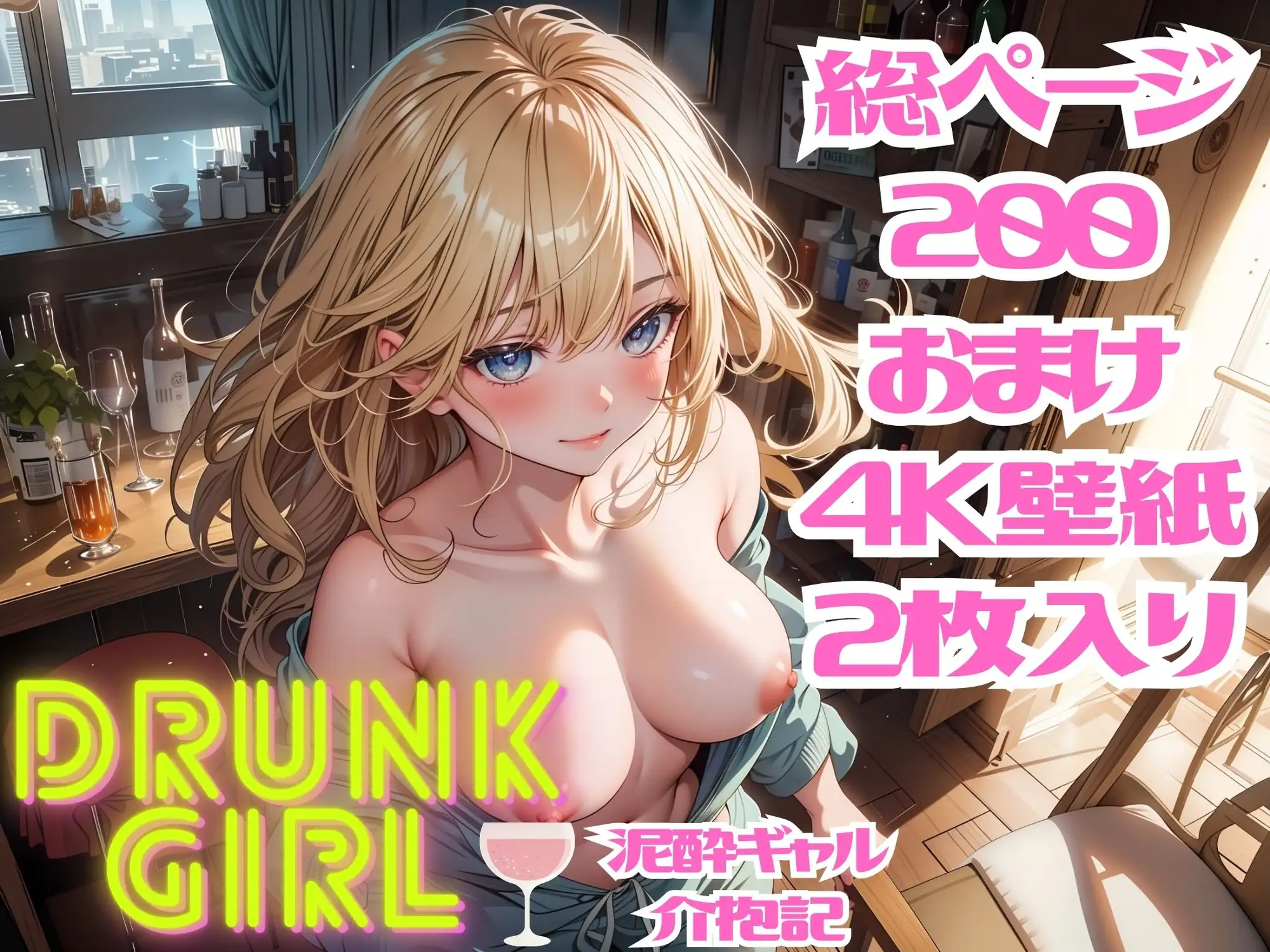 [水無月AI子]DRUNKGIRL～泥酔ギャル介抱記～