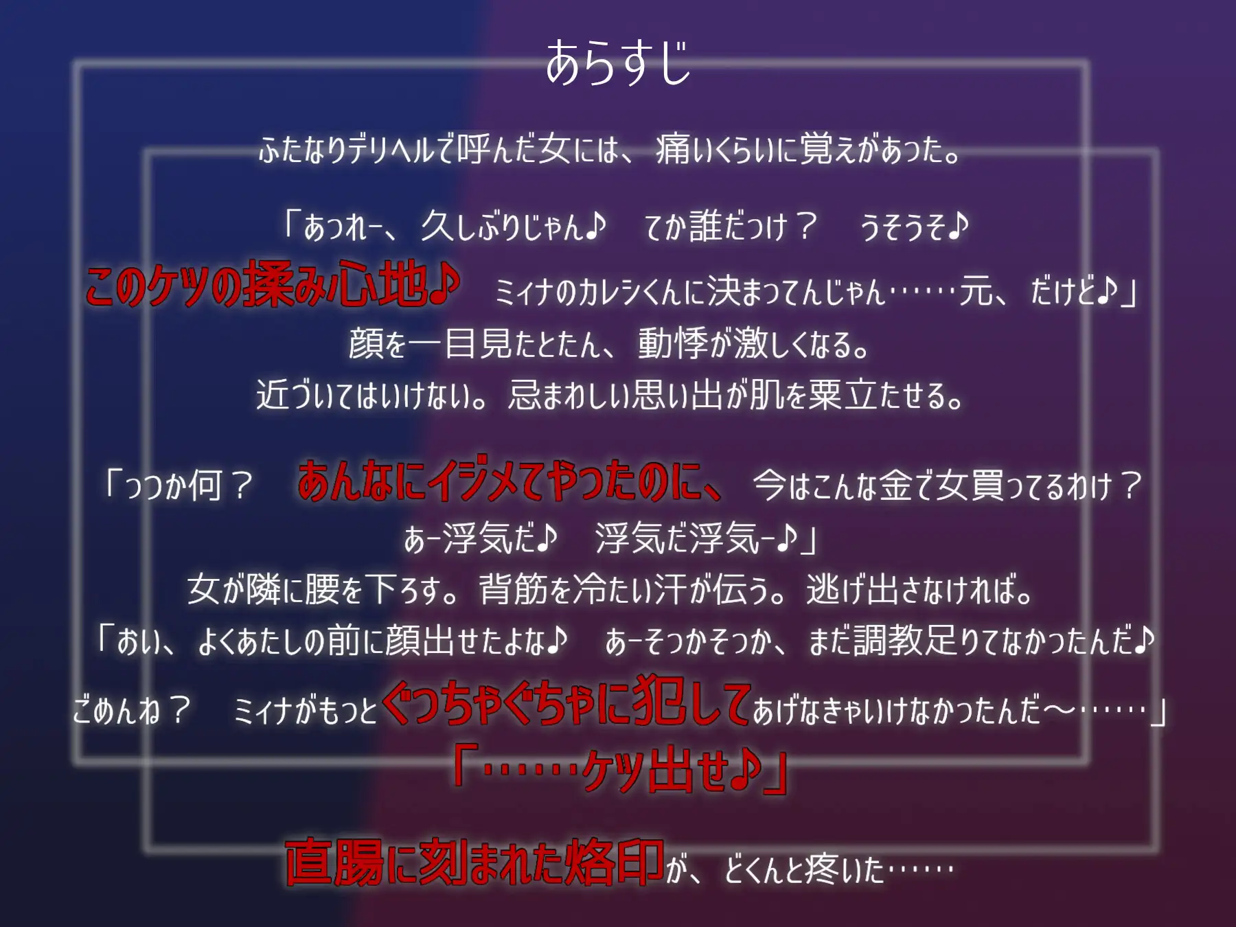 [できることなら]―風俗行ったら人生終わった― DVカノジョのラブ穴ぱんち!!!!!!